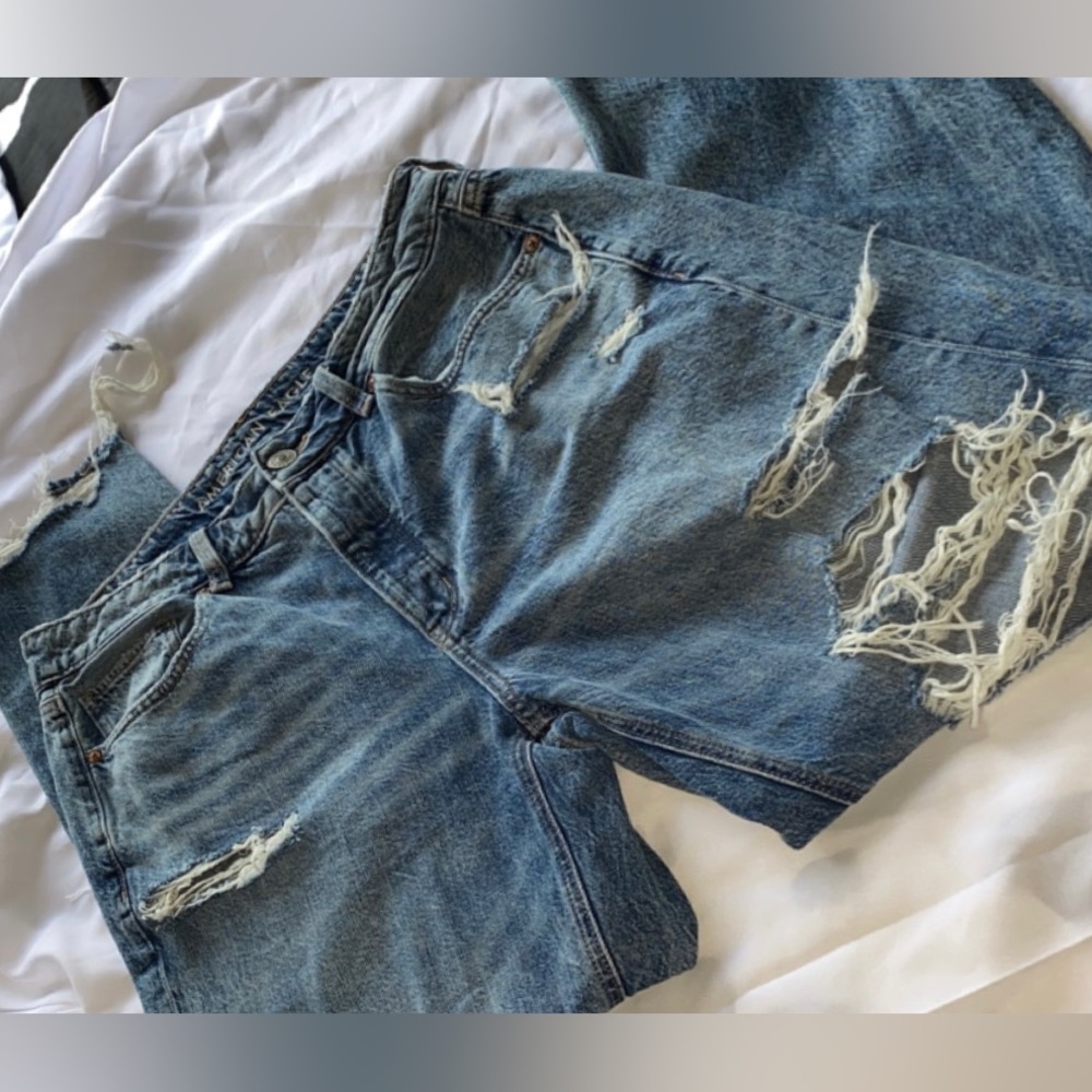AE Ripped Low-Rise Tomgirl